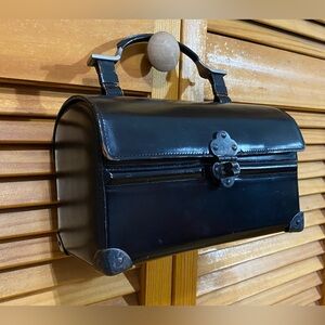 Black chest purse